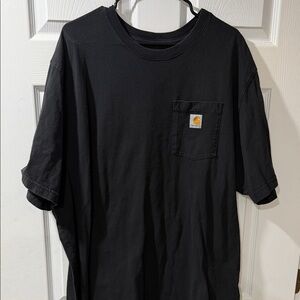 Carhartt Men's Classic Black Tee with Pocket